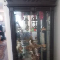 فروش بوفه چوبی ار تفاع ۲متر طول 77عرض43|بوفه، ویترین، کنسول|تبریز, |دیوار