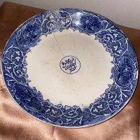 بشقاب فرمایشی ۱۲۰ ساله عتیقه