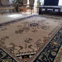 یک جفت فرش ۹متری زمردمشهد