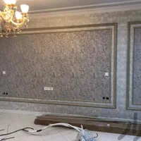 نصب کاغذ دیواری نصب پوستر 3d با ضرافت بالا|خدمات پیشه و مهارت|رباط‌کریم, رباط‌کریم|دیوار