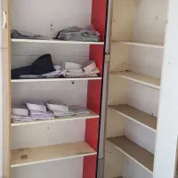 دوعدد  قفسه کتابخانه ی