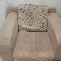 مبل راحتی ۴ نفره|مبلمان خانگی و میز عسلی|تهران, سازمان آب|دیوار