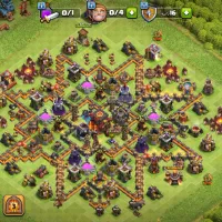 اکانت کلش تان ۱۰ لول ۹۲