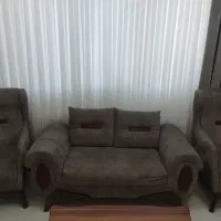 مبل نیم ست|مبلمان خانگی و میز عسلی|محلات, |دیوار