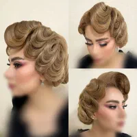 میکاپ و شنیون سالن زیبایی عروس آرایشگاه