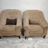 نیم ست راحتی 5 نفره کاملا تمیز|مبلمان خانگی و میز عسلی|فردیس, طالقانی|دیوار