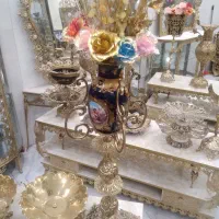 استند گل گلدان برنزی|گل مصنوعی|همدان, |دیوار