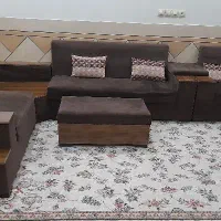 مبل ال ۷ نفره|مبلمان خانگی و میز عسلی|شوش, |دیوار