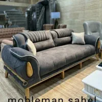 مبل لنچر سبک پینترسی8نفره مکانیز آماده تحویل اقساط|مبلمان خانگی و میز عسلی|هشتگرد, شهرک وحدت|دیوار