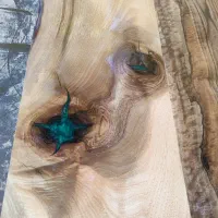 میز چوب گردو