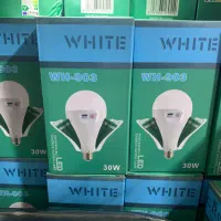 لامپ شارژی ۳۰ وات با۴ باتری اضافه