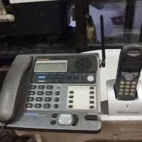 تلفن بی سیم بیسیم پاناسونیک دو لاین