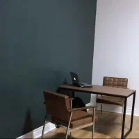 میز تحریر مینیمال چوب و فلز-مستقیم از تولیدی فریمو