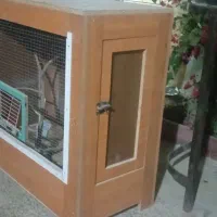 قفس پرندگان چوبی