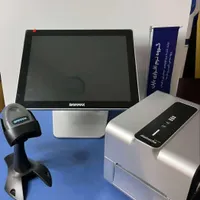 صندوق فروشگاهی(همراه لیبل پرینتر و ترازو )|فروشگاه و مغازه|تهران, تهرانپارس غربی|دیوار