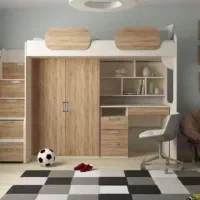 سرویس تخت خواب دوطبقه مدل فلورا