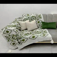 شال مبل و پنل پرده ی اماده|پرده، رانر، رومیزی|رامهرمز, |دیوار