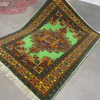 فرش دستباف (بساک)۳ متریهای کادویی رنگ گیاهی|فرش|مشکین‌دشت, |دیوار