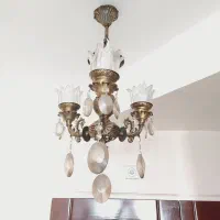 لوستر برنز ۳ شاخه