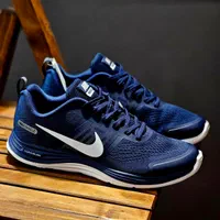 کتونی سرمه ای تیک سفید لونار shield رانینگ E