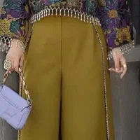 شومیز وشلوار ژاکارد ترک