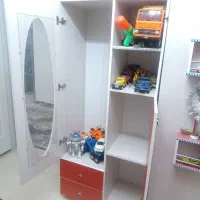 سرویس خواب کودک و نوجوان کامل|تخت و سرویس خواب|فولادشهر, مسکن مهر فولادشهر|دیوار