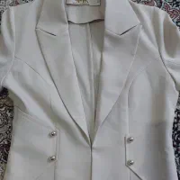 مانتو کتی کرمی سایز ۴۰ نونو|لباس|نهاوند, |دیوار