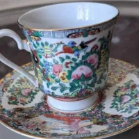 سرویس ۶ نفره فنجان نعلبکی مرغی