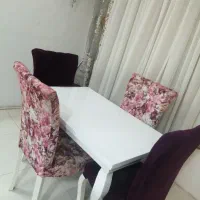 میز ناهار خوری 4 نفره چوب راش