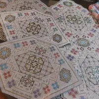 رومیزی۵ تکه هندی