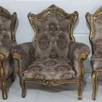 مبل استیل ۹ نفره در حد نو|مبلمان خانگی و میز عسلی|شاهین‌شهر, امام حسین|دیوار