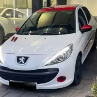 پژو ۲۰۷ اتومات سفید مدل ۱۴۰۱ بی رنگ و بی نقص