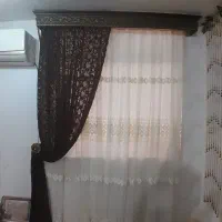 پرده کاملا سالم ونو.کتیبه ووالون وزیر پرده ای.