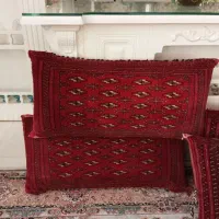 پشتی ترکمن اصل دستباف|پشتی|گلبهار, شهر جدید گلبهار|دیوار