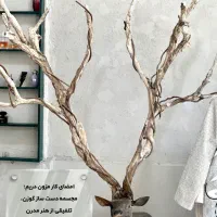 فروش مجسمه ی گوزل،تلفیق گچ و آهن