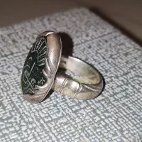 انگشتر نقره یشم یمن سبز|جواهرات|تهران, شیخ هادی|دیوار