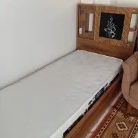 تختخواب همراه با تشک رویال