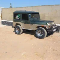 جیپ صحرا مدل 76 بی رنگ معاوضه با پاترول|خودرو سواری و وانت|قزوین, |دیوار