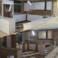 برچسب کابینت و تی وی وال و دکوراسیون داخلی