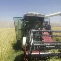 کمباین جهت برداشت برنج