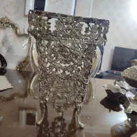 سطل اشغال برنزی