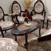 ست کامل مبل نه نفره شیک و بادوام به فرش میرسه