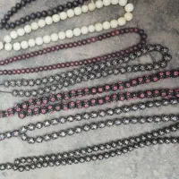 تسبیح نقره کوب کار دست