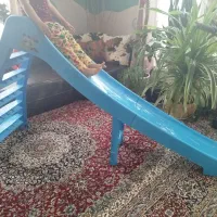 سرسره پنج پله کودک حرفه ای در حد نو