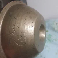 کاسه های برنجی دعا نویس قدیمی 2تا قطر19 و17سانت|کلکسیون اشیاء عتیقه|ساری, |دیوار