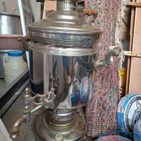 سماور استیل بزرگ 20 لیتری|سماور، چایساز، قهوهساز|خرمدره, |دیوار