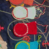 لیف حمام نو دست ساز همه رنگه