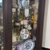 بوفه  قدیمی دو در  چوب گردو