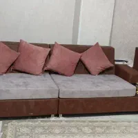 مبل ۷ نفره راحتی|مبلمان خانگی و میز عسلی|قرچک, میرزائی شمالی|دیوار