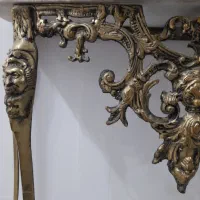 فروش آینه شمعدان برنز قدیمی و اصل|کلکسیون اشیاء عتیقه|شوش, |دیوار